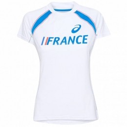 FrankrijkASICSProEliteAtletiekDamesShirt113087FR-0001