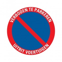 Bordrond300mmVerbodenteparkerenPickup-Pickup