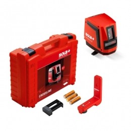 SolaCROSSLINELijnlaserInKoffer-20m-Rood