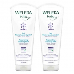 2xWELEDABabyDerma3-in-1Reinigingsbalsem200ml