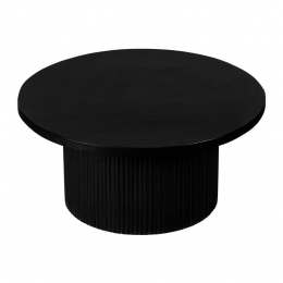 LewisLoftSalontafelLaila-FSCMangohout-Rond70-Zwart