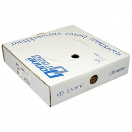 DonnDraad17280Installatiedraad-Bruin-100mX25mm