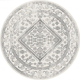 RondbuitenkleedNovazwartwit-Interieur05-240x240cm