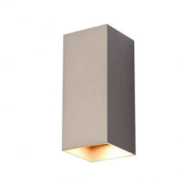 ArtdelightWandlampDante2ChampagneGU10