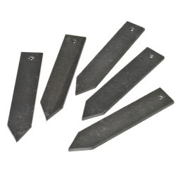 Leistenenplantenetikettenvannatuurlijkleisteen15x3cm5stuksNature-Nature