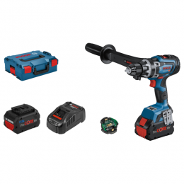 BoschGSR18V-150C18VLi-IonAccuBiTurboSchroefboormachineSet2x80AhInL-Boxx-150Nm-Koolborstelloos