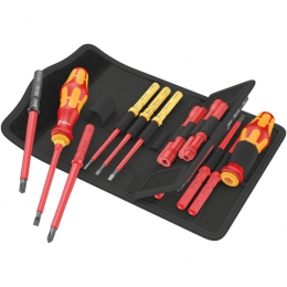 Wera0500661400118-deligKraftformKompaktVDE18Universal2ToolFinderWisselklingensetInEtui