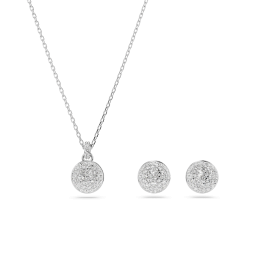 Swarovski-5683445-Meteora-Zilverkleur-Sieradenset