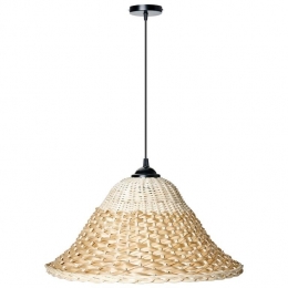 Beliani-GUAMANI-Hanglamp-Naturel-RotanBamboe