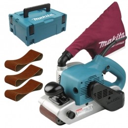 Makita9403JBandschuurmachineInMbox-1200W-100X610mmIncl3-deligeSchuurbandensetK40-K80-K120