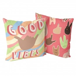 Setvan2kussenhoezenGoodVibesAware