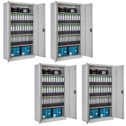 tectakeSetarchiefkastenmet5planken180x90x40cm-Setvan4