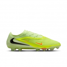 NikePhantom6LowEliteGrasVoetbalschoenenFGGeelOranjeZwart