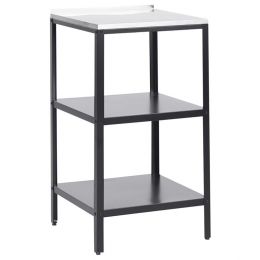 Beliani-VILAMA-Buitenkeukeneiland-Zwart-Staal