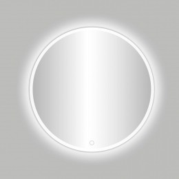 BadkamerspiegelBestDesignVenetieWhiteLEDVerlichting80x80cmRondMatWit
