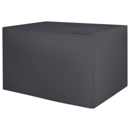 Beliani-CHUVA-Beschermhoes-Zwart-185x105x75cm-Polyester