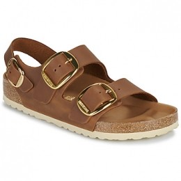 SlippersBIRKENSTOCKMilanoBigBuckleLEOICognacHEX