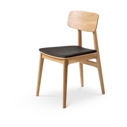 OlivineLanaHoutenEetakmerstoel-ZwarteKunstlerenZitting