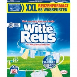 4xWitteReusWasmiddelPoeder65Wasbeurten325kg