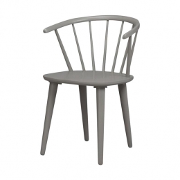RowicoHomeCarmenHoutenSpijlenstoelGrijs