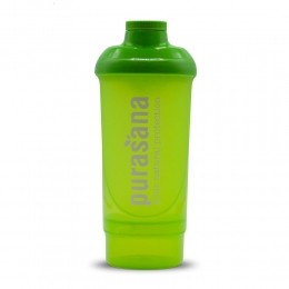 PurasanaPlasticshakerWaveGroen500ml