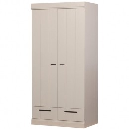 WOOOD2deurskledingkastConnect-Grenen-Dust-195x94x53