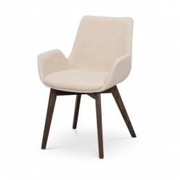 RowicoHomeDrimsdaleEetkamerstoelBeige-MetArmleuning