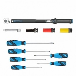 Gedore3550UKLS45-deligeOmschakelbareMomentsleutelset6-deligeSchroevendraaierset