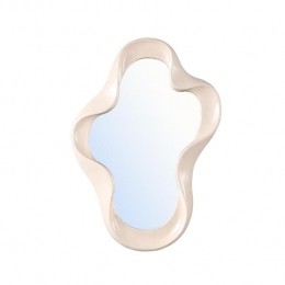 PTMDSpiegelHannah-35x3x50cm-Polyester-Creme