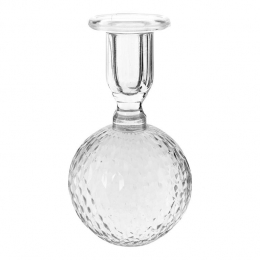 vtwonenKaarsenhouder-GlazenKandelaar-Transparant-95x15cm