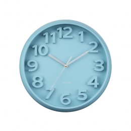 Karlsson-WallClockElevatedClassicNumbers