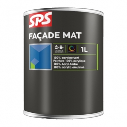 SPSFaadeMatMuurverf-OpKleurGemengd-1L