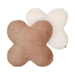 Beliani-ACHILLEA-Sierkussensetvan2-BeigeLichtbruinKatoen