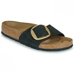 SlippersBIRKENSTOCKMadridBigBuckleLENBblack