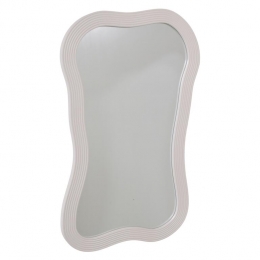 FragixWandspiegelWavy80x50Ivoryhout