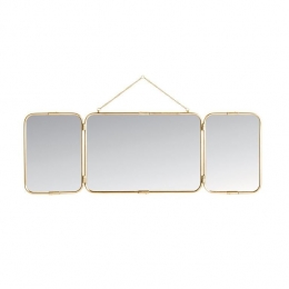 Signature-SpiegelvanBarbierDrieluik-H40cm-Goud