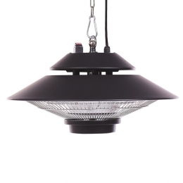 Beliani-MERAPI-Terrasverwarmer-Zwart-Aluminium