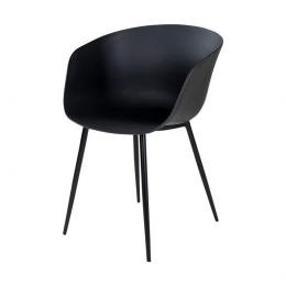 ArtichokLiloekunststoftuinstoelzwartmetarmleuningen