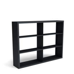 Beltzazwartehoutopslagonderverdeling6vakken2000x385x1500mm-Geroba