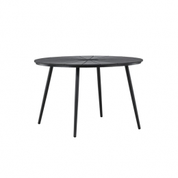 RebellenclubNellaTuintafel-120cm-Zwart