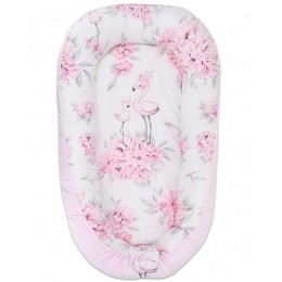 BabynestjePinkPeoniesKatoen