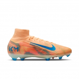 NikeZoomMercurialSuperfly10MbappEliteGrasVoetbalschoenenFGLichtoranjeTurquoise
