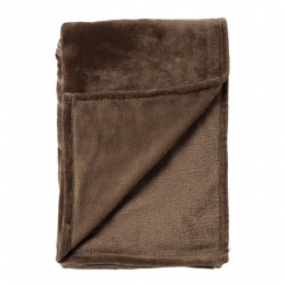 DutchDecorplaidMARLEY-150x200cmChocolateMartini