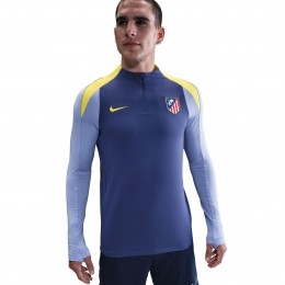 NikeAtleticoMadridStrikeTrainingstrui14-Zip2025-2026DonkerpaarsGeel