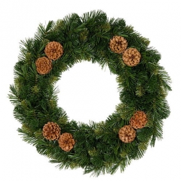 Mixedpinekunstkerstkransdia120cmkerstversieringkerstboomHolidayTree-Holidaytree