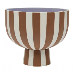 OYOYLivingToppuSchaal15cm-KaramelLavendel