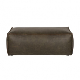 WOOODRodeoPoef-Eco-leder-Army