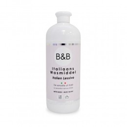 6xBBItaliaanseWasparfumWasmiddelWitteMusk1000ml