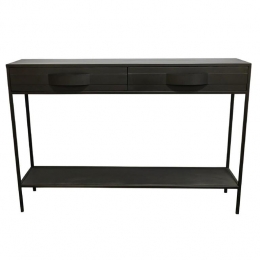 PTMDSidetableAcalia-120x30x81cm-Metaal-Bruin