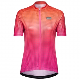 GOREWEARDamesshirtGridFadedamesfietsshirtMaat36Fietsshirt